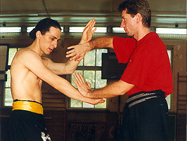 Mistrz Didier Beddar i Sifu Andrzej Szuszkiewicz